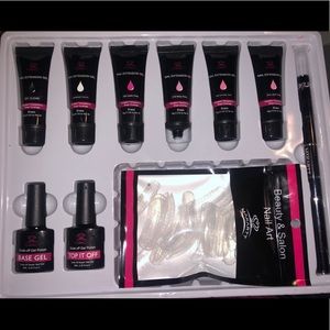 Poly gel nail kit